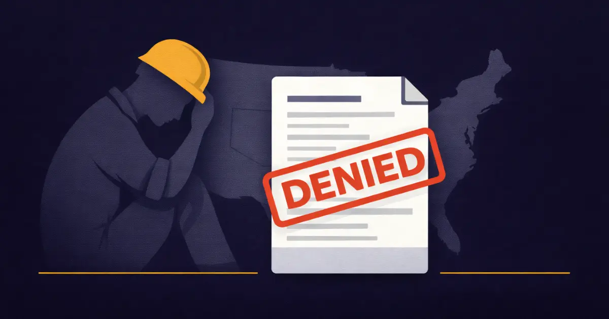 Workers Comp Claim Denied by State 2026 — Your Next Steps and Appeal Deadlines
